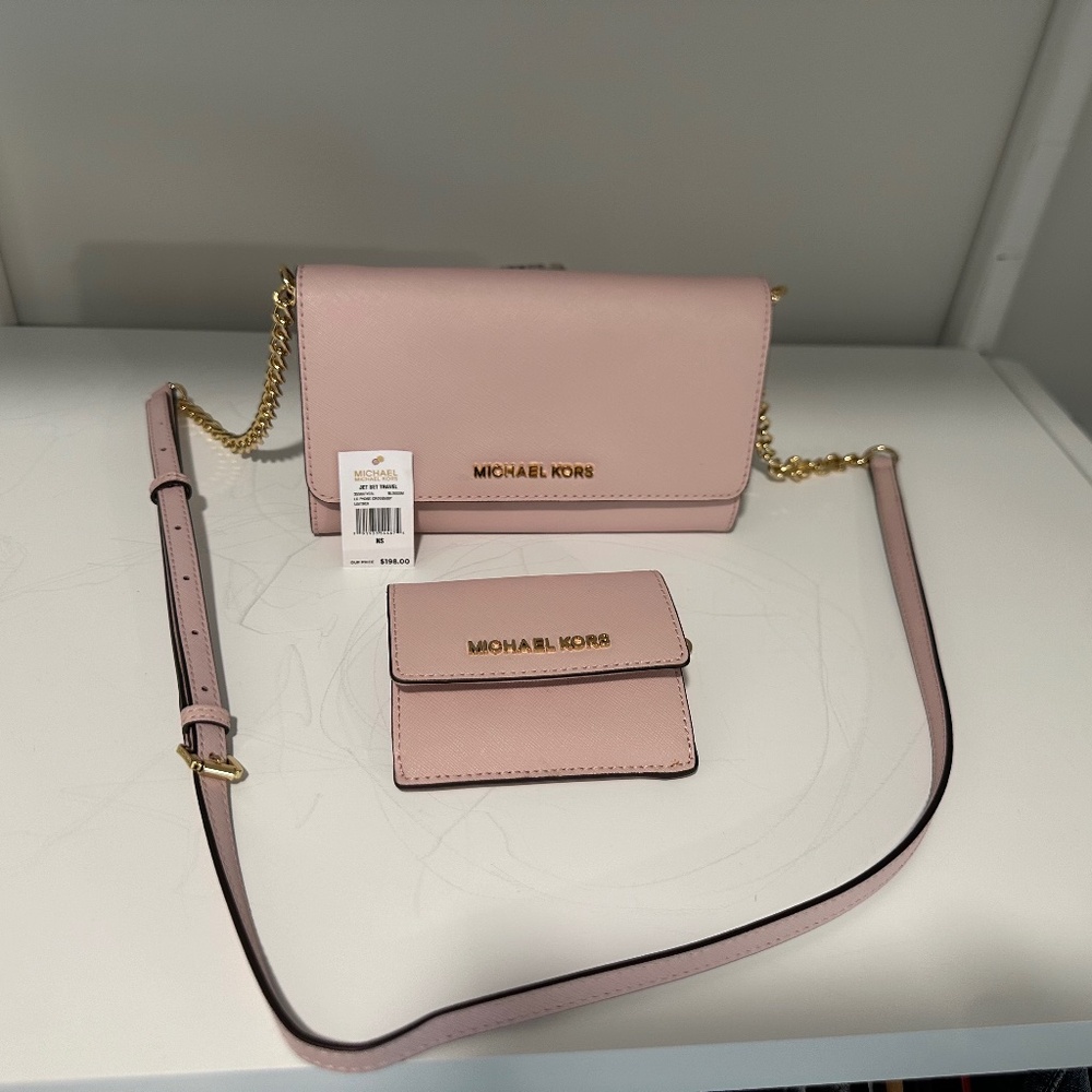 Michael Korn Side Bag with Wallet